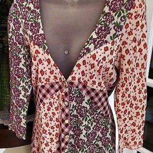 Beautiful HWR Anthropologie Cardigan Like New M